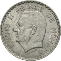 Monnaie, Monaco, Louis II, 5 Francs, 1945, TTB+, Aluminium, KM:122 - 1922-1949 Louis II.