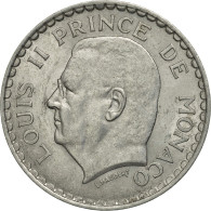 Monnaie, Monaco, Louis II, 5 Francs, 1945, TTB+, Aluminium, KM:122 - 1922-1949 Louis II
