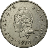 Monnaie, Nouvelle-Calédonie, 20 Francs, 1970, Paris, TTB+, Nickel, KM:6 - Nouvelle-Calédonie