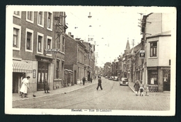 Herstal. Rue Saint Lambert. Café Belle Vue - Pub. Piedboeuf. Animée. - Herstal