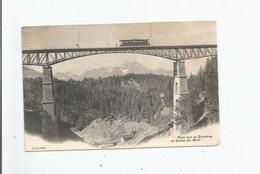 PONT SUR LA GRYONNE ET DENTS DU MIDI (TRAMWAY) 1338 - Gryon