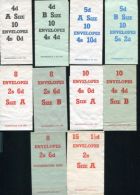 GREAT BRITAIN POSTAL STATIONERY ENVELOPES 1967/78 - Dienstmarken