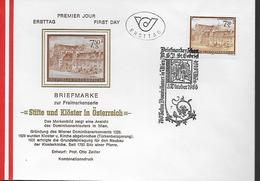 AUTRICHE   FDC  1987 Couvent  Des Dominicains A Vienne - Abdijen En Kloosters