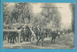 CPA - Métier Maquignons Marché Aux Bestiaux - Le Marché Franc ETAMPES 91 - Etampes