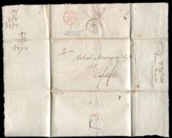 GB LONDON TO CARLISLE ENTIRE LETTER 1811 - ...-1840 Voorlopers
