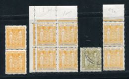 NEW ZEALAND POSTAL FISCAL 1940-58 UNMOUNTED MINT - Unused Stamps