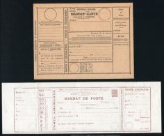 FRANCE POSTAL STATIONERY TELEGRAM TELEPHONE 1920s - Telegraaf-en Telefoonzegels