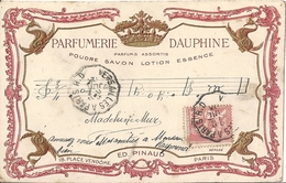 CPA Publicité Parfurmerie Du Dauphiné - Poudre Savon Lotion Essence - Werbepostkarten