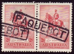 HONG KONG PAQUEBOT AUSTRALIA 1930's - Postmark Collection