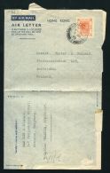 HONG KONG KOWLOON KING GEORGE 6TH 1949 AIRLETTER - Briefe U. Dokumente