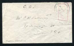 GB FRANCE WORLD WAR ONE RAILWAYS RARE POSTMARK TRAVELLING POST OFFICE - Postmark Collection