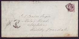 GB 1886 'MORE TO PAY' COVER - Postmark Collection