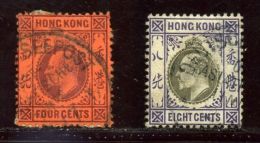 HONG KONG KE7 GERMAN SEA POST - Used Stamps