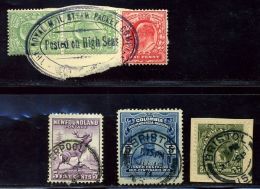 GB SHIPPING/NEWFOUNDLAND/COLOMBIA/COSTA RICA - Postmark Collection