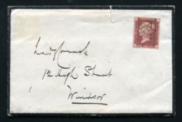 QUEEN VICTORIA RARE STAR POSTMARK ISLE OF WIGHT RAILWAY MASTER ROYAL HOUSEHOLD - Brieven En Documenten