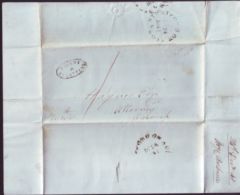 GB STRATFORD ON AVON WARWICKSHIRE 1841 ENTIRE LETTER CHRISTMAS EVE - Poststempel