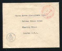 GB ROYALTY QUEEN MARY BADMINTON HOUSE WORLD WAR II ROYAL CYPHER - Postmark Collection
