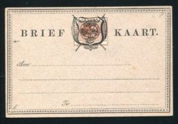 ORANGE FREE STATE STATIONERY POSTAL CARD H&G 4a NARROW GAP 1889 - État Libre D'Orange (1868-1909)