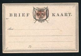 ORANGE FREE STATE STATIONERY POSTAL CARD H&G 4a NARROW GAP 1889 - Oranje-Freistaat (1868-1909)