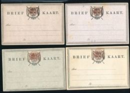 ORANGE FREE STATE STATIONERY POSTAL CARDS 1889 RARE GROUP - Stato Libero Dell'Orange (1868-1909)