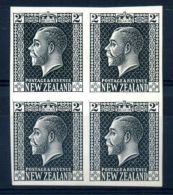 NEW ZEALAND KGV PLATE PROOF - Nuovi