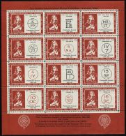 GREAT BRITAIN FIRST POSTMASTER BISHOP 1960 LONDON INTERNATIONAL STAMP EXHIBITION - Feuilles, Planches  Et Multiples