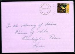 PRINCESS DIANA 1997 IN MEMORY COVER NEW ZEALAND - Covers & Documents