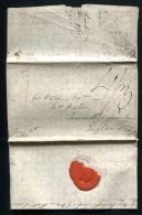 GB MADEIRA MARITIME SHIP LETTER PLYMOUTH DOCK DEVON NEWCASTLE 1809 - Marcophilie