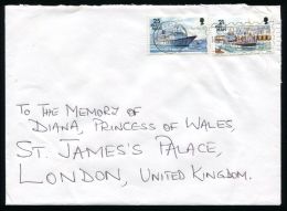 PRINCESS DIANA ST.JAMES PALACE ISLE OF MAN 1997 - Postmark Collection