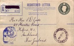 GREAT BRITAIN NAVY COVER USED IN AUSTRALIA 1945 - Marcofilie