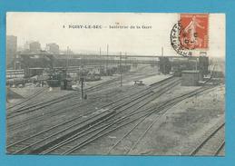 CPA - Chemin De Fer Train Gare NOISY-LE-SEC 93 - Noisy Le Sec