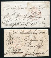 GB 1800 FREE FRANKS LONDON - ...-1840 Precursori