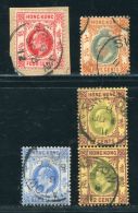 CHINA SWATOW BRITISH KE7 - Used Stamps