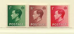 GRANDE BRETAGNE  ( EUGDB - 67 )   1936  N° YVERT ET TELLIER   N° 205/207   N** - Unused Stamps
