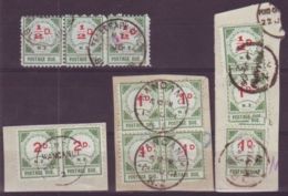 NEW ZEALAND - 1899 POSTAGE DUES - GREAT LOT - Usados