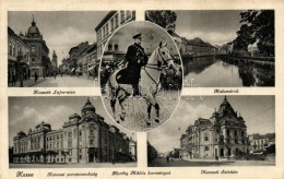 T3 Kassa, Kossuth Lajos Utca, Malomárok, Katonai Parancsnokság, Nemzeti Színház, Horthy... - Unclassified
