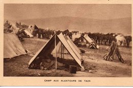 MAROC....LA GUERRE AU MAROC...TAZA LE CAMP AUTOUR - Autres & Non Classés