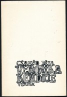 Csanád Béla: Veronika KendÅ‘je. Bp., 1977, SzerzÅ‘i Kiadás. Kiadói... - Unclassified