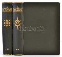 A Napkelet Lexikona I-II. Bp., 1927, Magyar Irodalmi Társaság. Kiadói Aranyozott GerincÅ±... - Unclassified