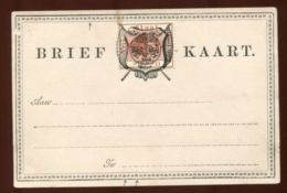 ORANGE FREE STATE 1889 POSTAL STATIONERY POSTAL CARD - Oranje Vrijstaat (1868-1909)