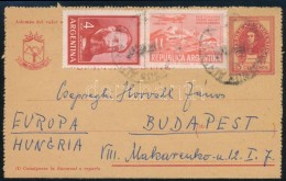 ~1965 Díjkiegészített Díjjegyes LevelezÅ‘lap Budapestre - Other & Unclassified