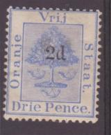 ORANGE FREE STATE 1888 OVERPRINT - État Libre D'Orange (1868-1909)