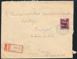 1945 (5. Díjszabás) Ajánlott Távolsági Levél KisegítÅ‘ 300P/30f... - Other & Unclassified