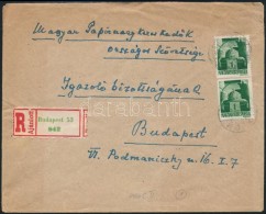 1945 (1. Díjszabás) Ajánlott Helyi Levél Hadvezérek 2 X 1P... - Other & Unclassified