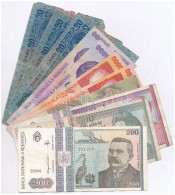 1913. 20K (3x) + Románia 1991-1998. 200L-100.000L (8x) T:III,III-,IV
Hungary 1913. 20 Korona (3x) + Romani... - Unclassified