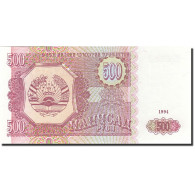 Billet, Tajikistan, 500 Rubles, 1994, 1994, KM:8a, NEUF - Tayikistán