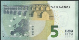 € 5 GREECE  Y001 A3  DRAGHI  UNC - 5 Euro