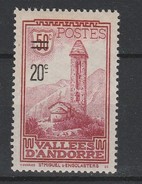 LOT 196 ANDORRE  N°46  * - Ongebruikt