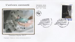 FDC 2017 - L' Univers Connecté - Concours Lépine 2017 - 1er Jour Le 27.04.2017 à Paris - 2010-2019