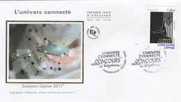 FDC 2017 - L' Univers Connecté - Concours Lépine 2017 - 1er Jour Le 27.04.2017 à Paris - 2010-2019